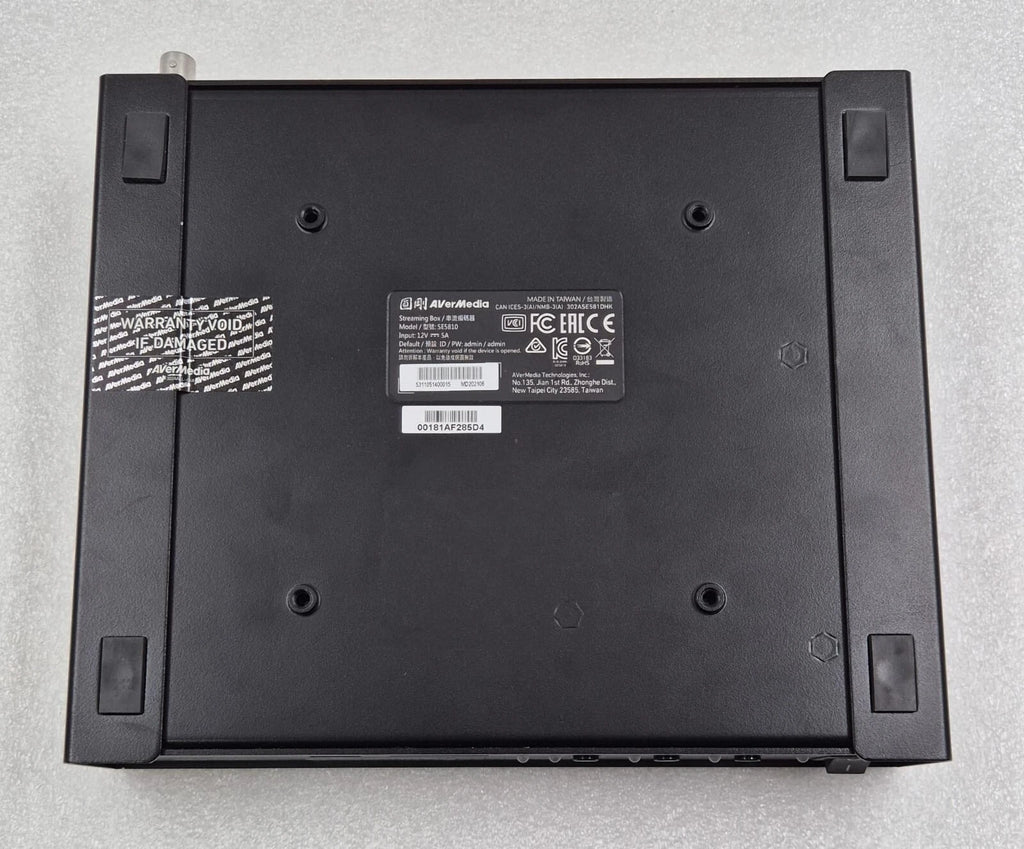 AVerMedia Avercaster SE5810 F239 Series Streaming Box Media Live Device 12V