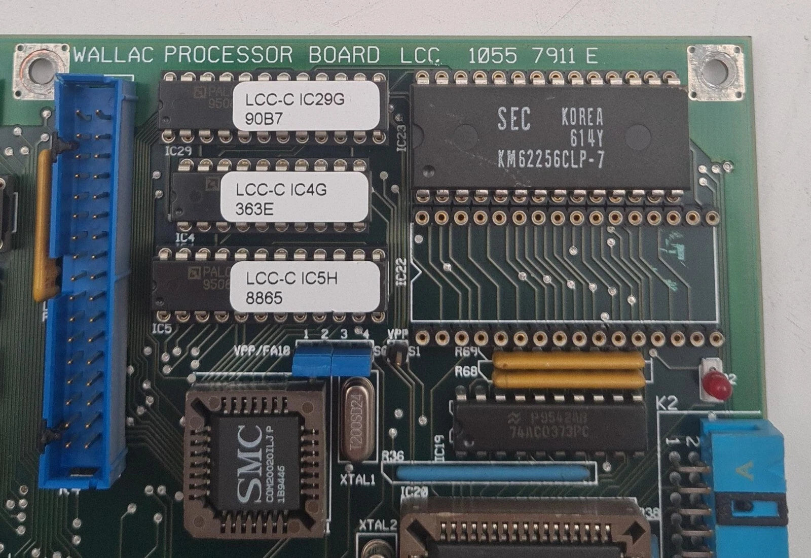 WALLAC LCC-C 1086 1287 Processor Board LCC 1055 7911 E