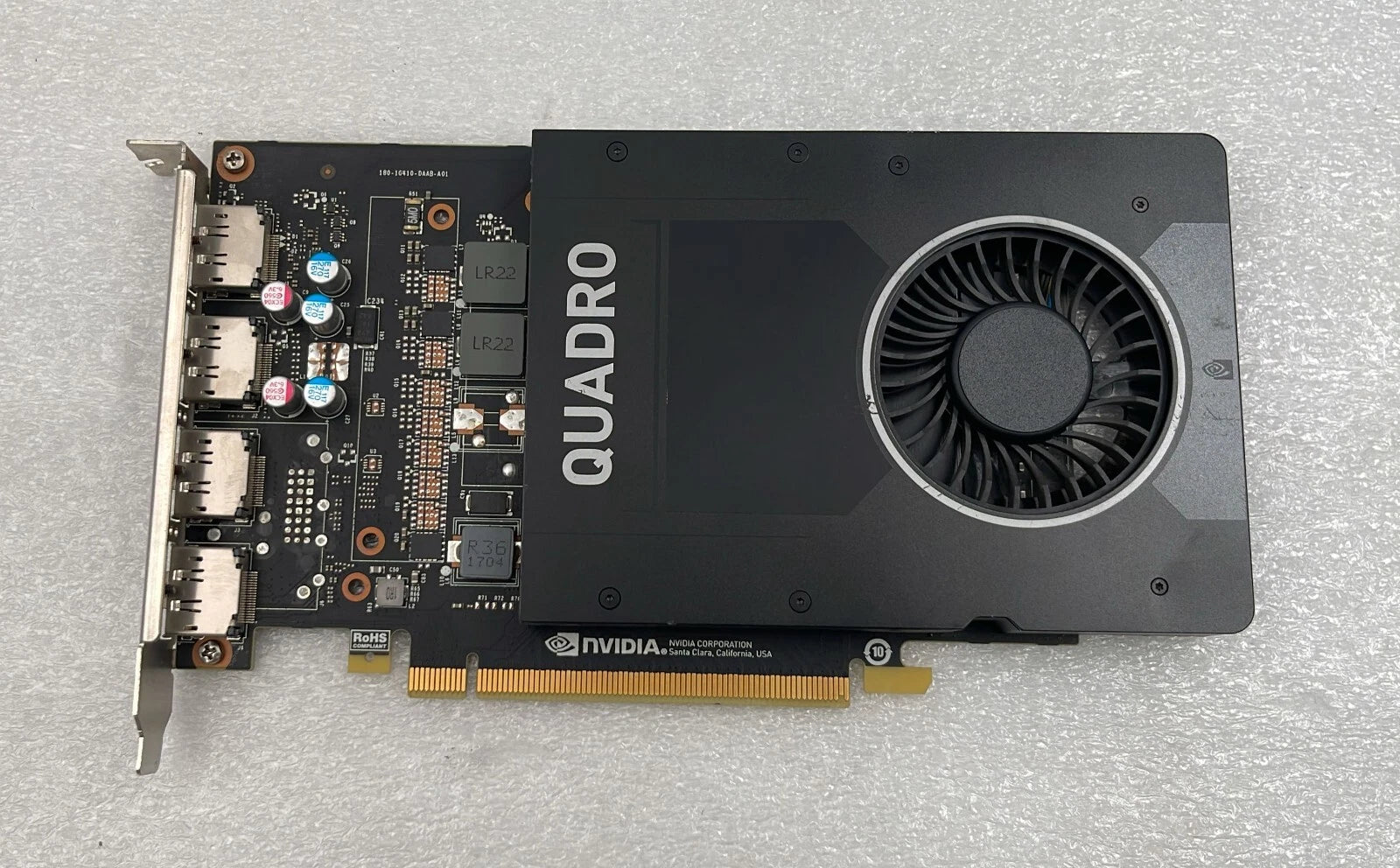 Nvidia Quadro P2000 5GB DDR5 PCIe Graphics Video Card 699-5G410-0502-100 H