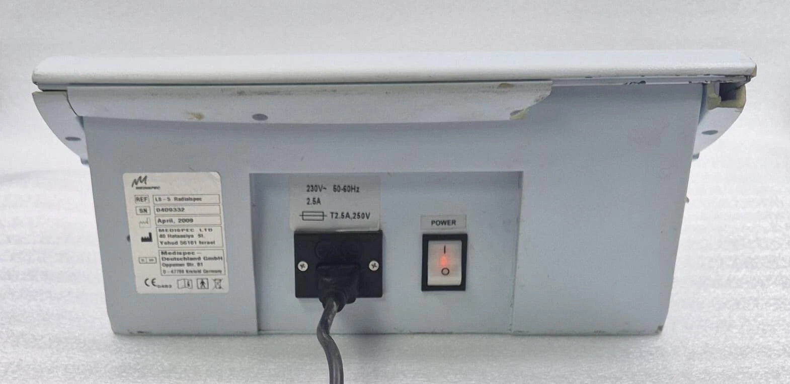 Medispec LS-5 Radialspec (ESWT) & Applicator (button version) **AS IS**
