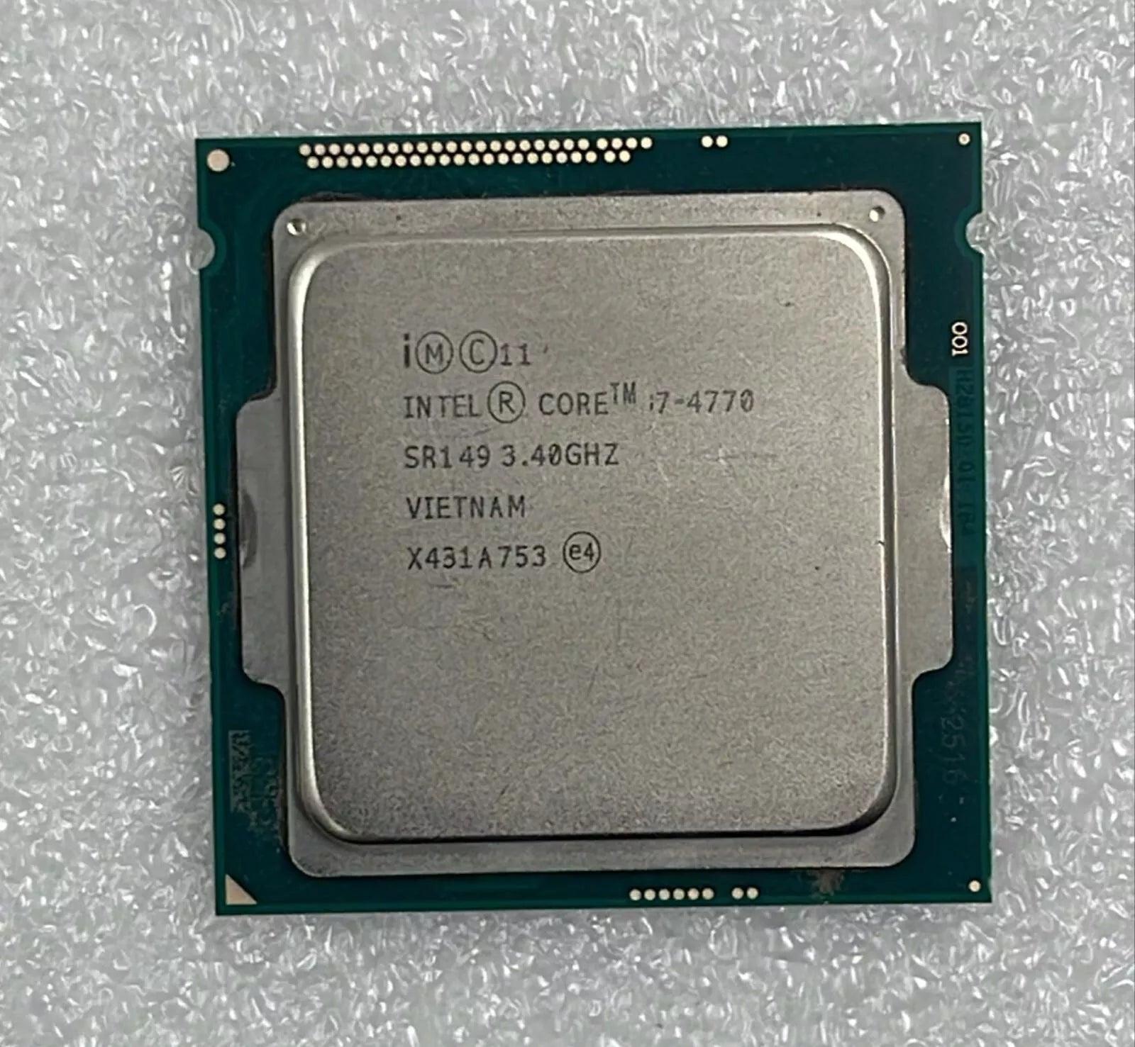 [LOT 4 PCS] INTEL CORE i7 i7-4770 SR149 3.40GHZ CPU Processor