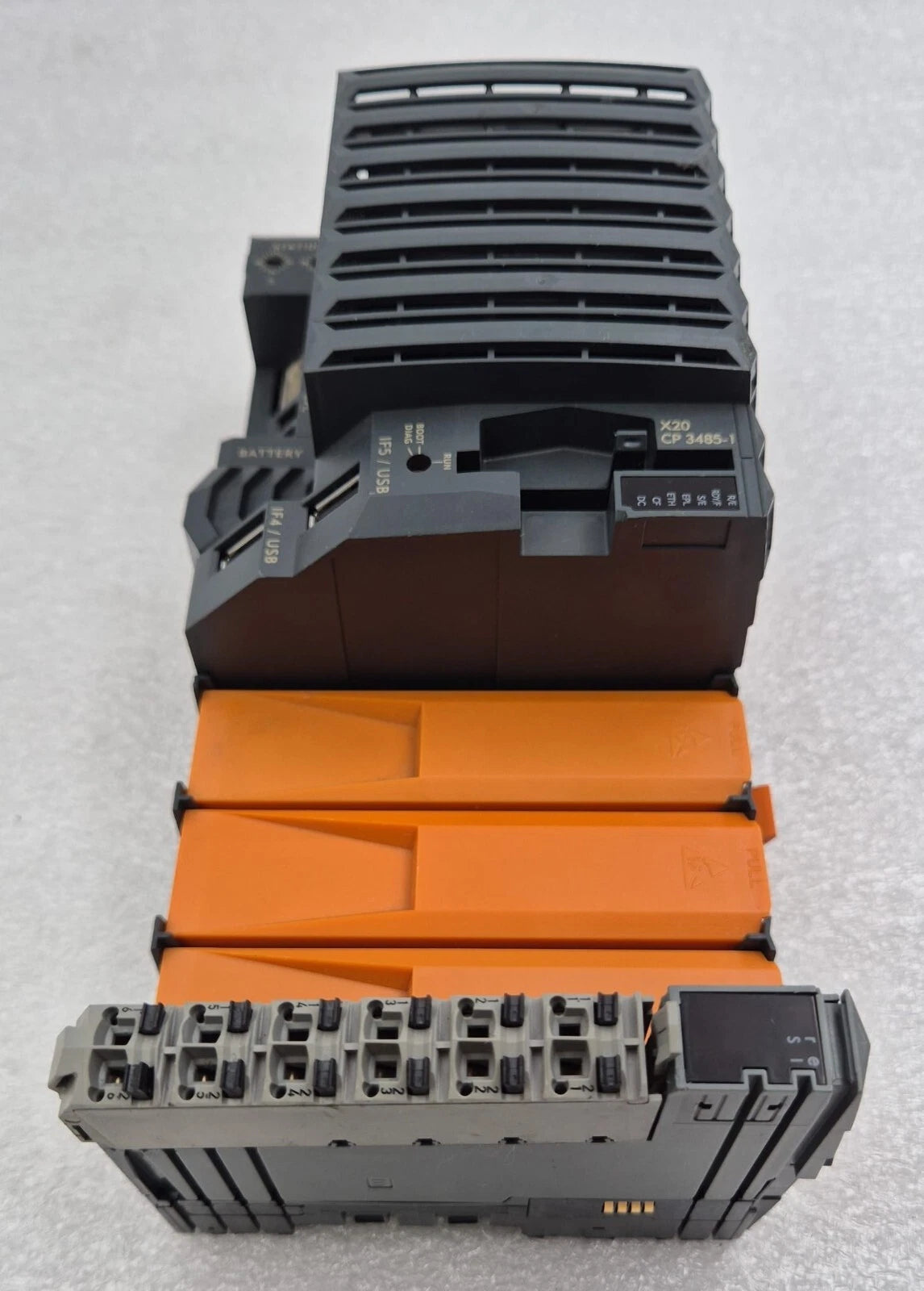 B&R Automation X20 CP 3485-1 Rev. I0 CPU Central Processing Unit Module #1