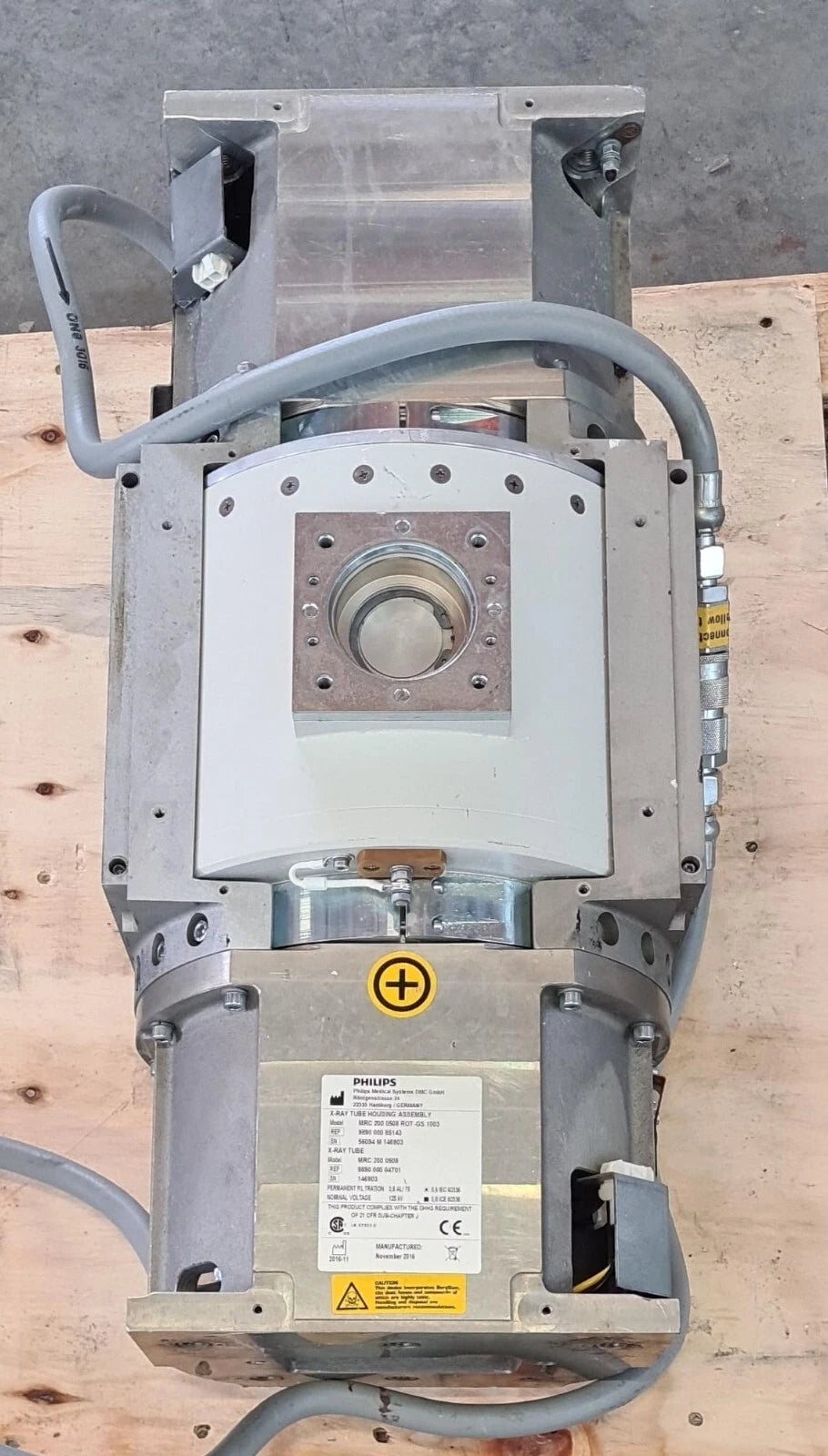 Philips MRC 200 0508 tube housing assembly front view