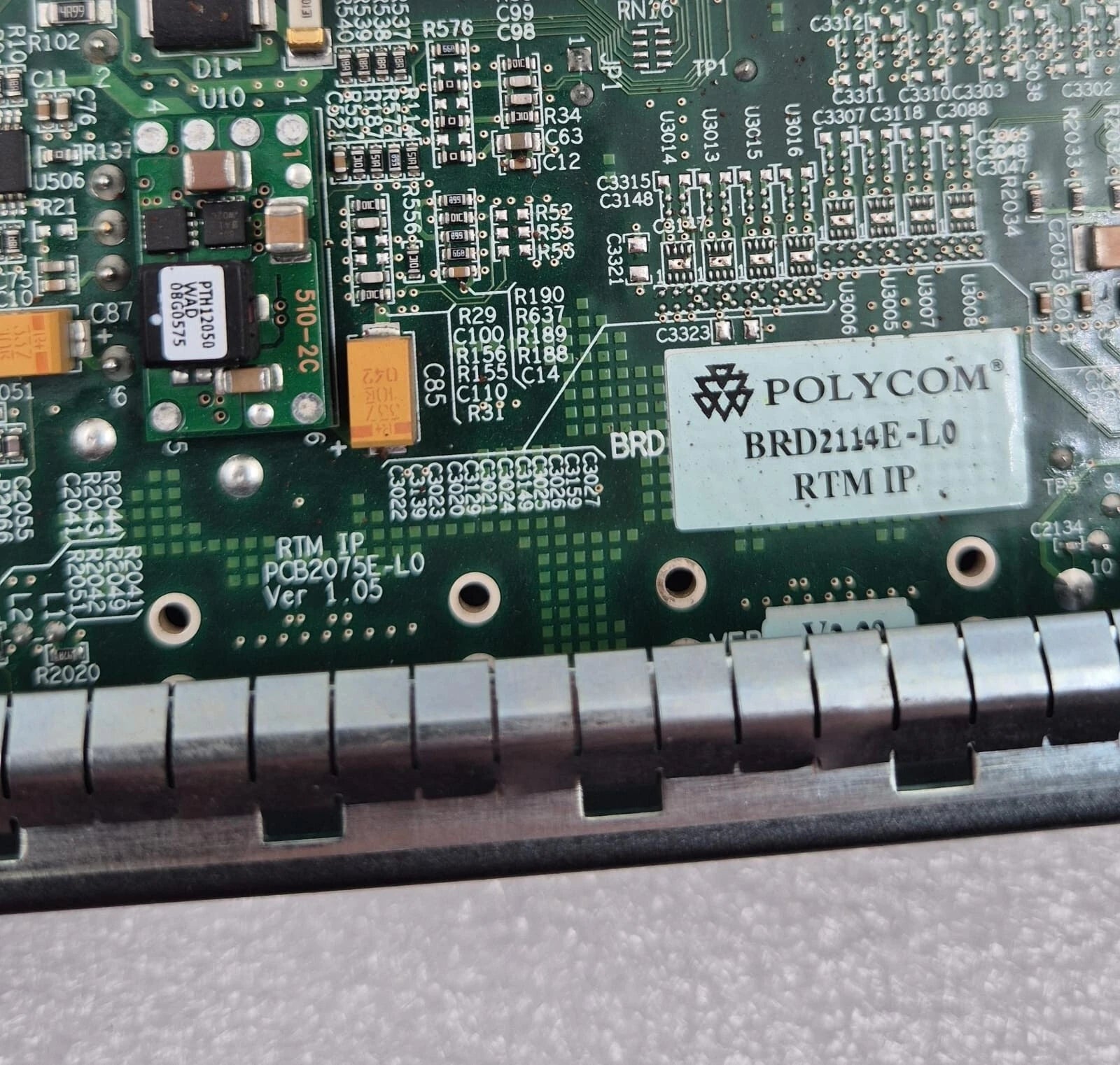 POLYCOM RTM IP PCB2075E-L0 BRD2114E-L0 PCB Board Module