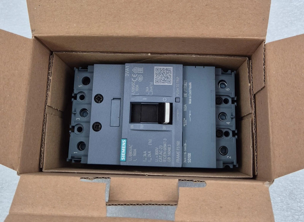 *NEW* Siemens 3VA1116-1AA36-0AA0 Switch disconnector FRAME 160