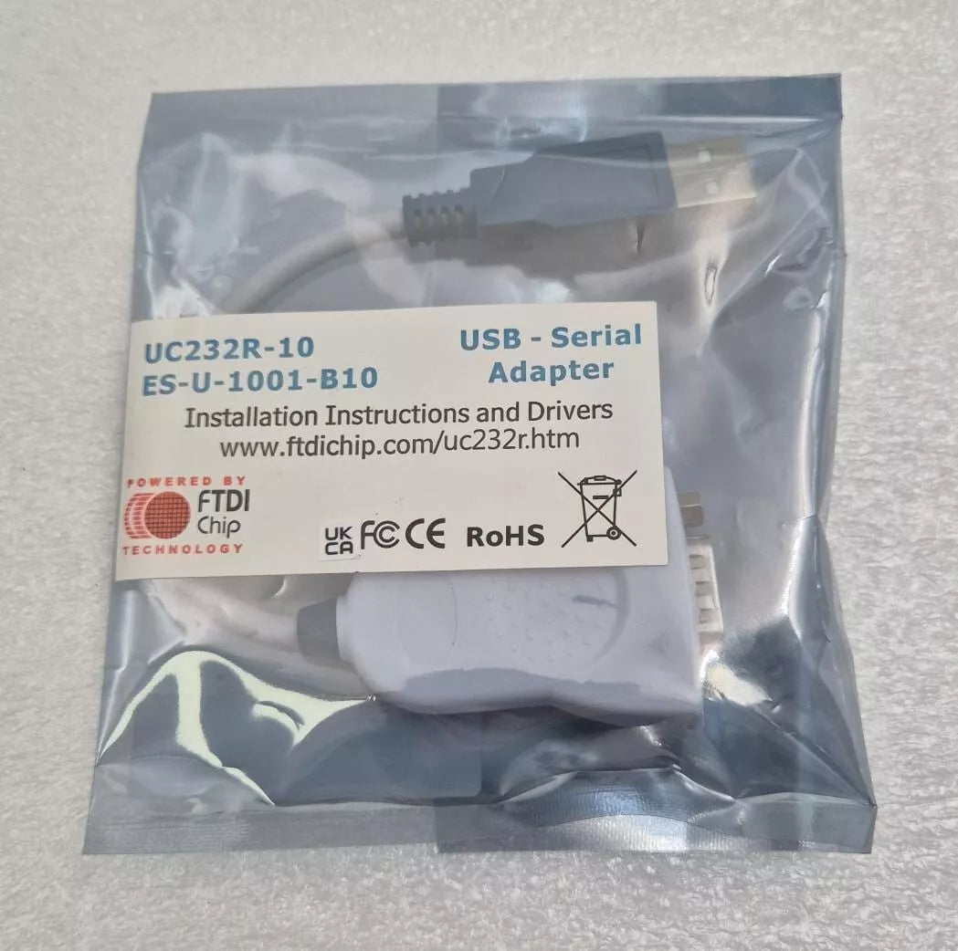 LOT 3- FTDI Chip UC232R-10 USB Serial Adapter Converter Cable RS232 to USB Cable