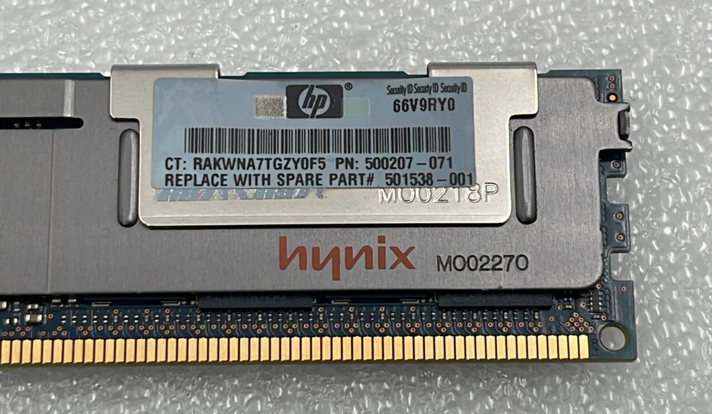[LOT 16 PCS] SK HYNIX 16GB 4Rx4 PC3-8500R HMT42GR7BMR4C-G7 Server Memory RAM