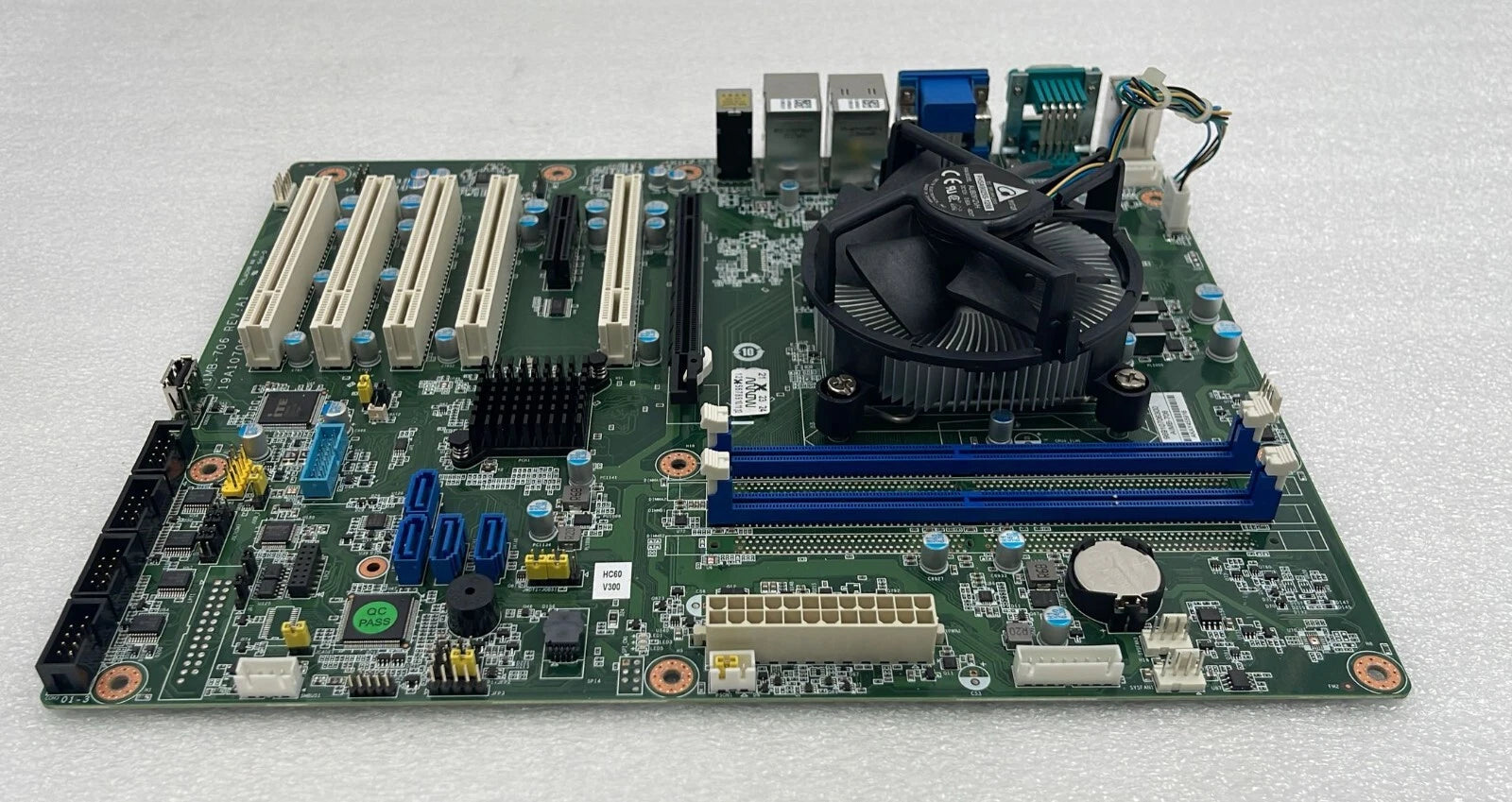 Advantech AIMB-706 Motherboard 19A1070602-01 With Fan & I/O Shield