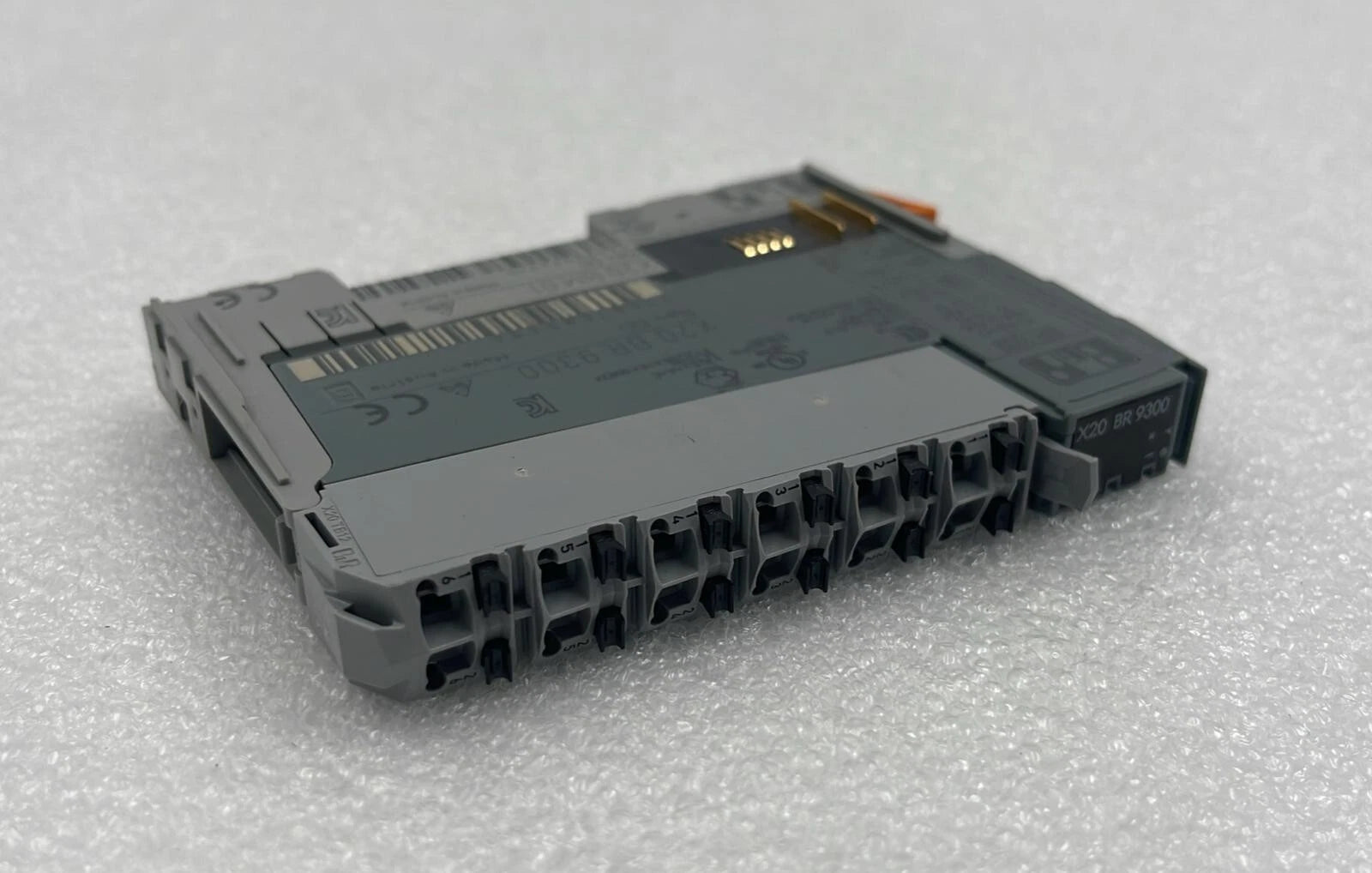 [LOT 2 PCS] B&R Automation X20 BR 9300 Digital PLC I/O Module W/ X20 BM 01 Base