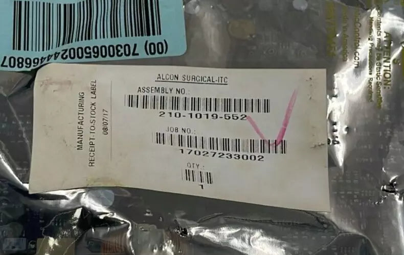 Alcon Infiniti Vision System PCB Board 210-1019-501