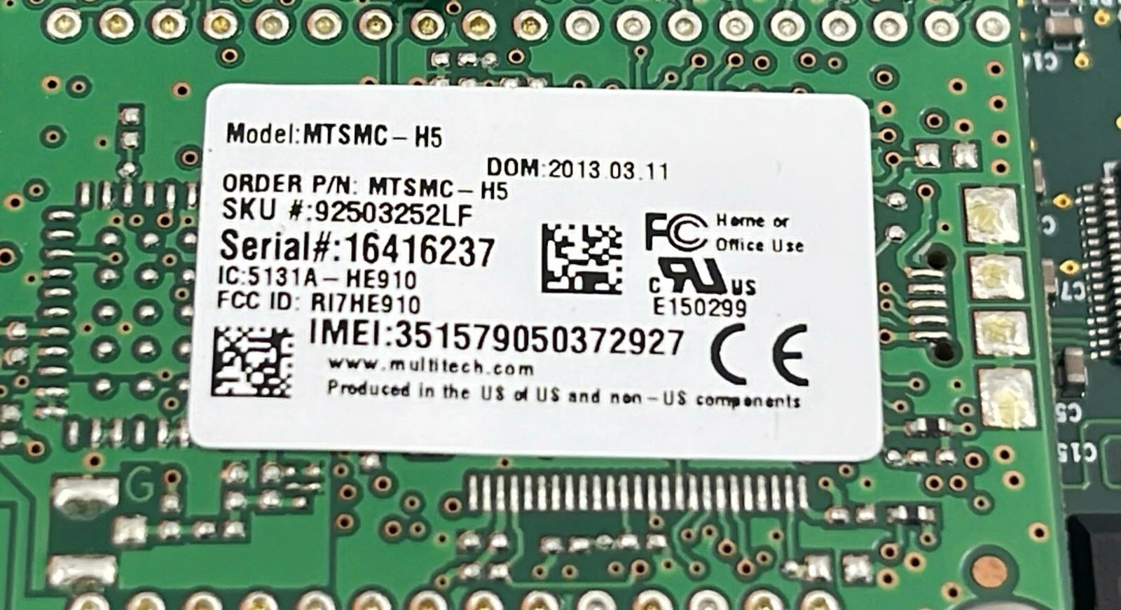 Zeltiq Aesthetics SAGE MODEM SA17514-A W/ MTSMC-H5