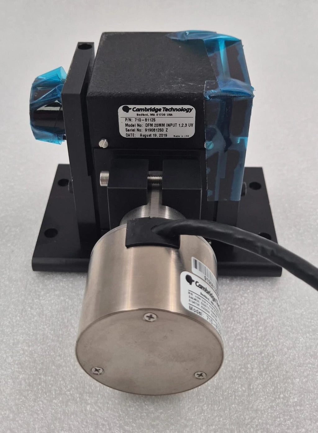 NEW- Cambridge DFM 20MM INPUT 1,2,3 UV 710-81125 710-81350 Laser Scan Head ASSY