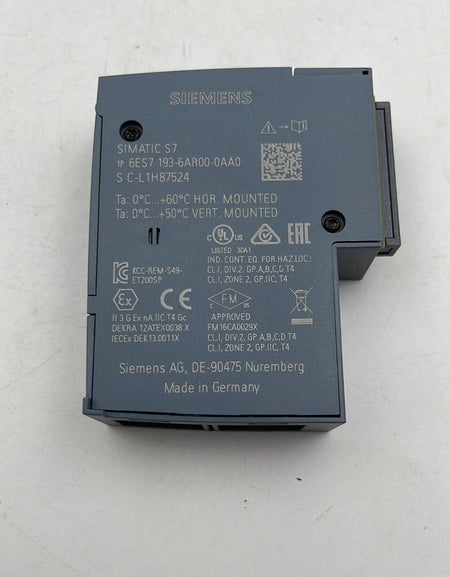 Siemens ET200SP 6ES7 193-6AR00-0AA0 bus adapter lot of 3