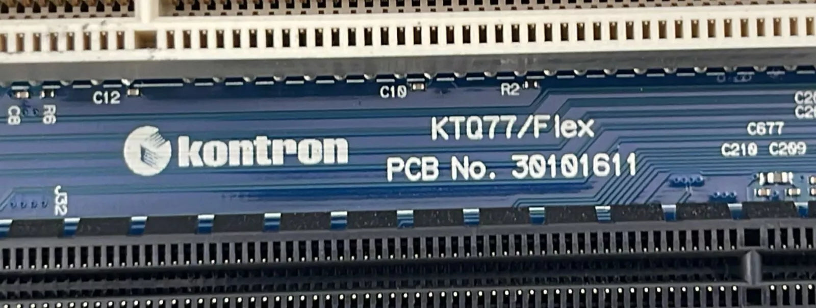 Kontron KTQ77/FLEX Industrial Motherboard PCB 30101611 W/ Intel i7-3770 3.4 GHz