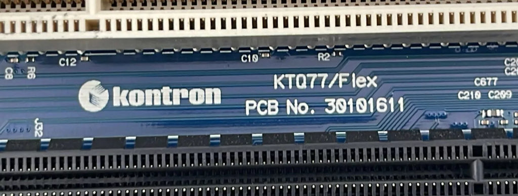 Kontron KTQ77/FLEX Industrial Motherboard PCB 30101611 W/ Intel i7-3770 3.4 GHz