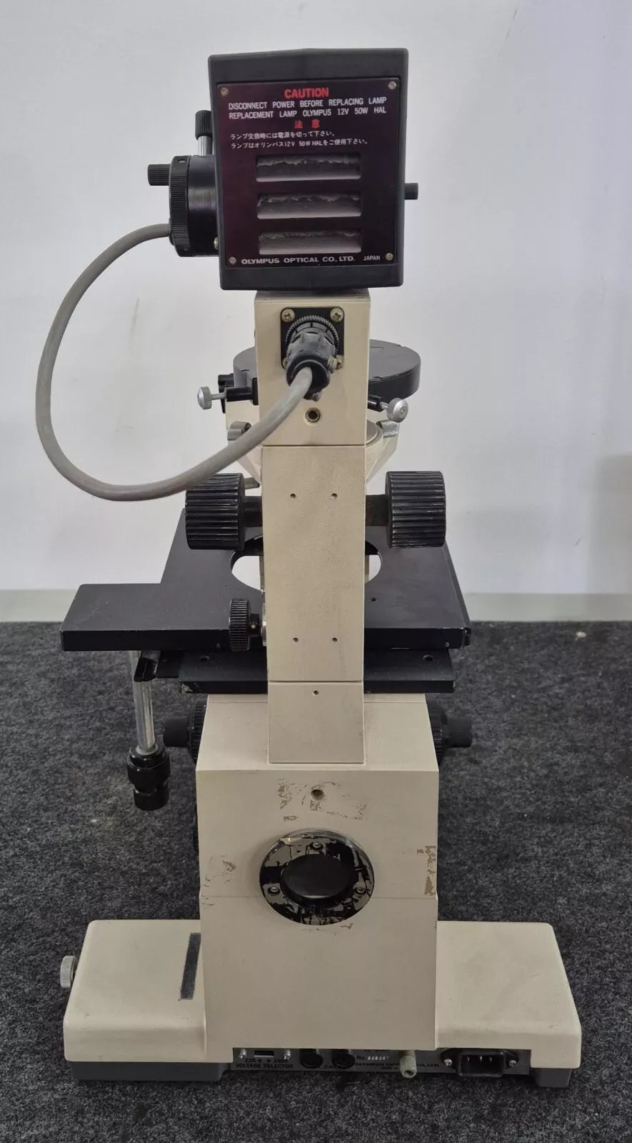 Olympus Optical IMT-2 Microscope Inverted Phase 220/240V w/ Objectives **AS-IS**