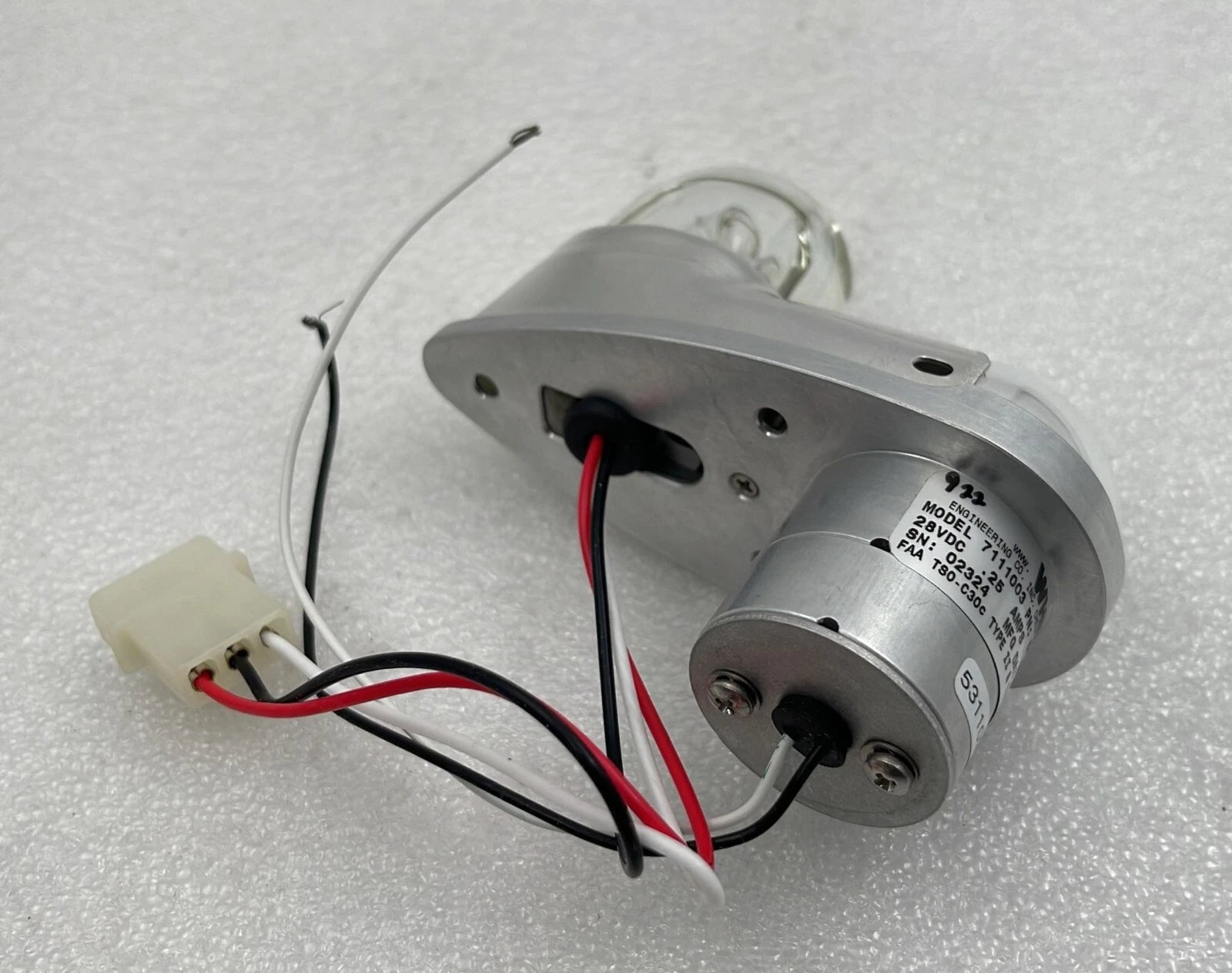 WHELEN 7111003 01-0771110-03 CESSNA LIGHT WING TIP POSITION STROBE