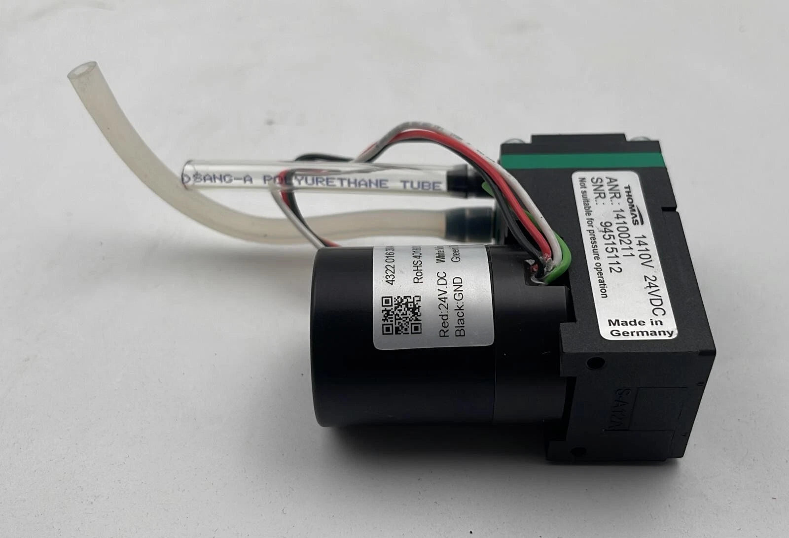 [LOT OF 4] Thomas 1410V 14100211 24VDC Miniature Pump Brushless 432201630445
