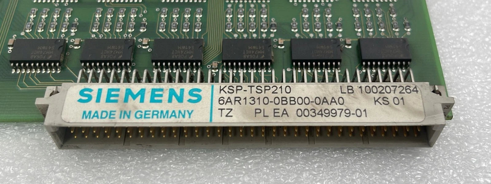 Siemens KSP-TSP210 6AR1310-0BB00-0AA0 industrial circuit control board
