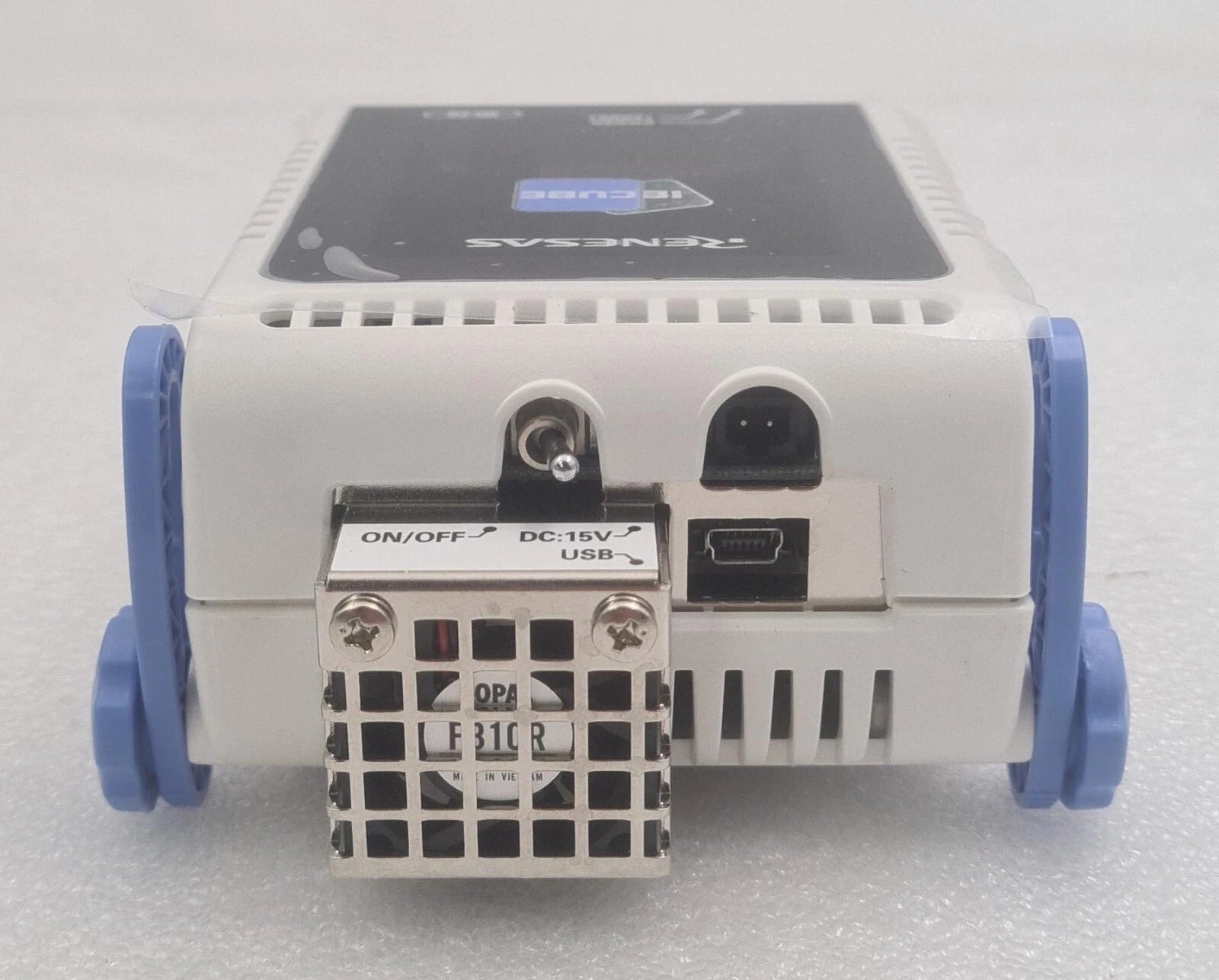 Renesas IECUBE RL78 QB-RL78I1A in-circuit emulator with power adapter for RL78 MCUs