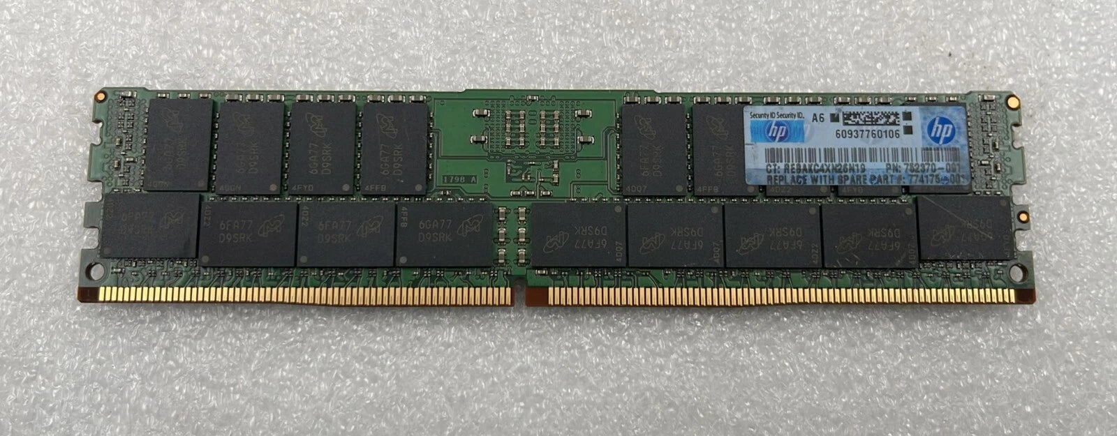 [LOT 8 PCS] MICRON 32GB 2RX4 PC4-2400T MTA36ASF4G72PZ-2G1A1II HP 752370-091