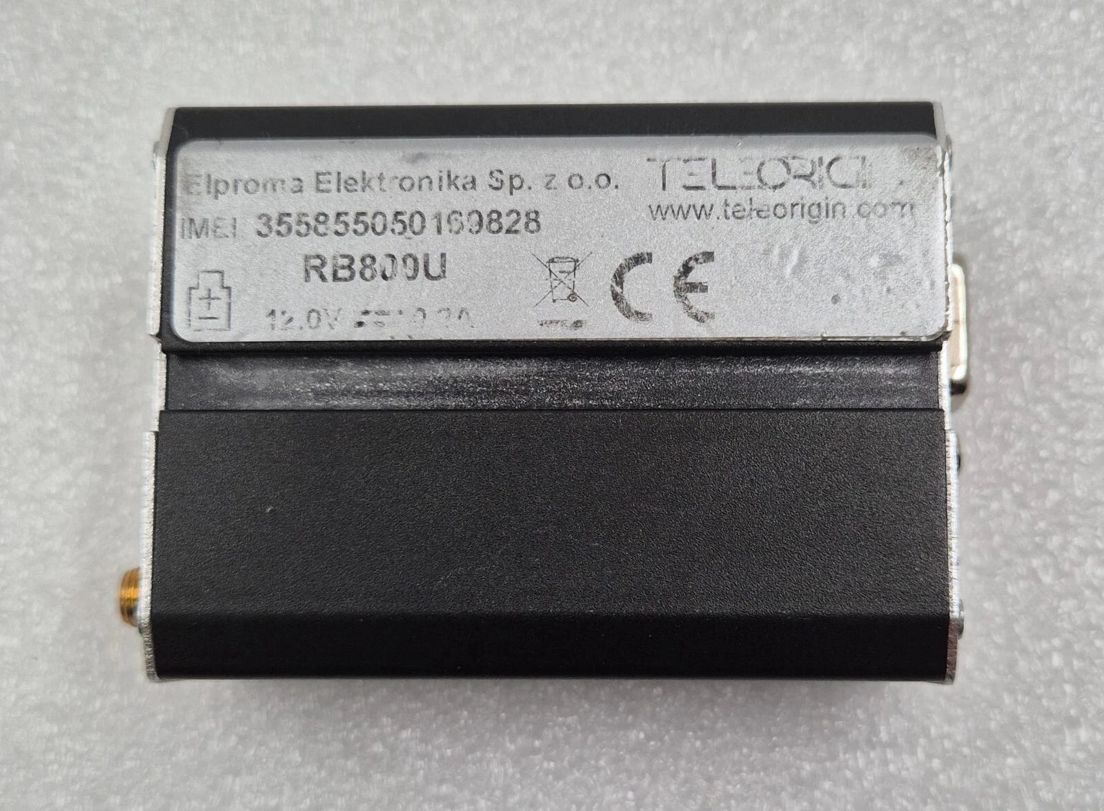 Elproma TELEORIGIN TERMINAL IMEI 355855050 169828 MODEM RB800U