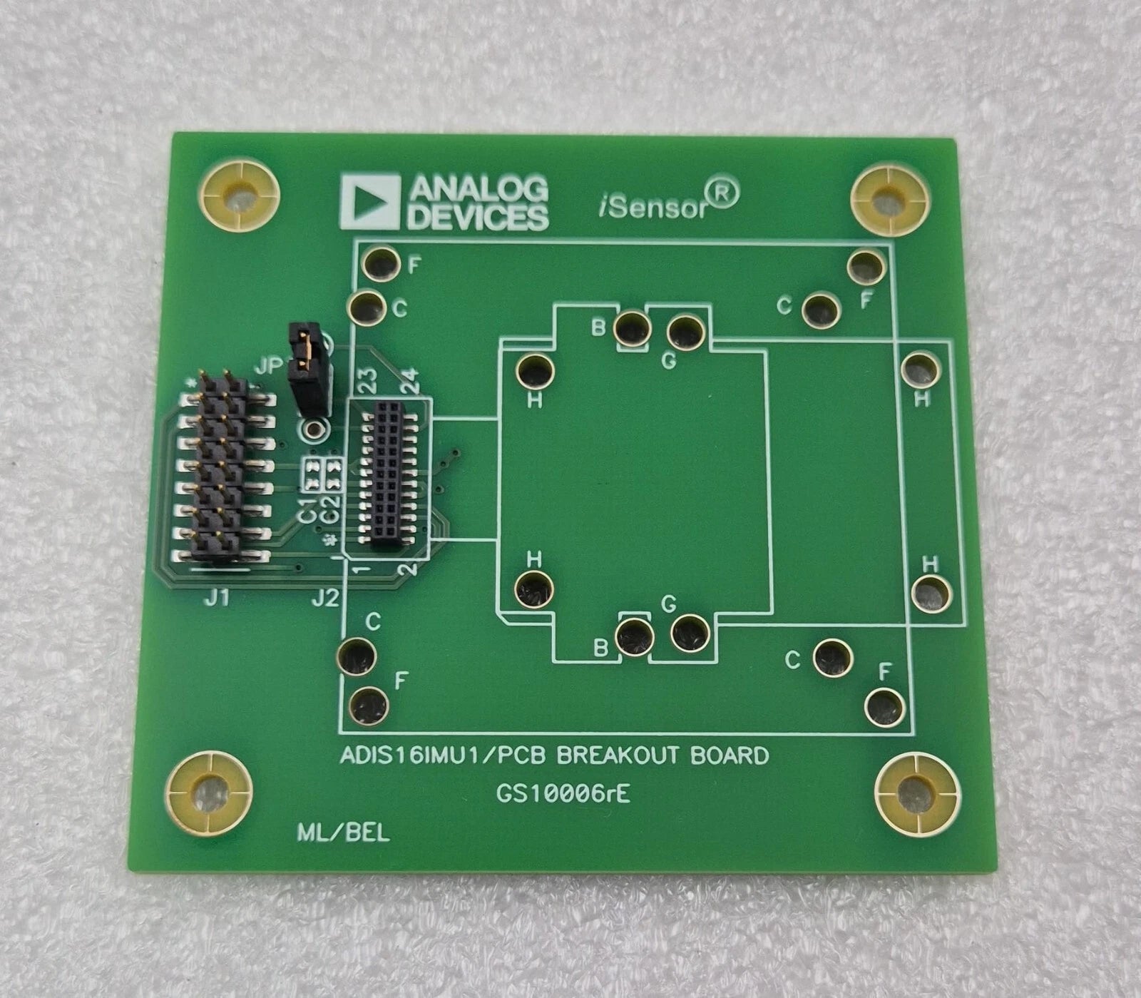 ANALOG DEVICES iSensor ADIS16IMU1/PCB BREAKOUT BOARD GS10006rE INTERFACE NEW KIT