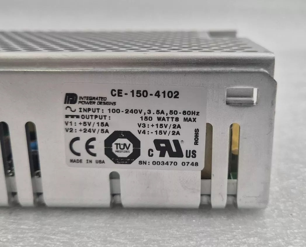 Integrated Power Designs CE-150-4102 150W Power Supply CLOSE FRAME for LUMENIS