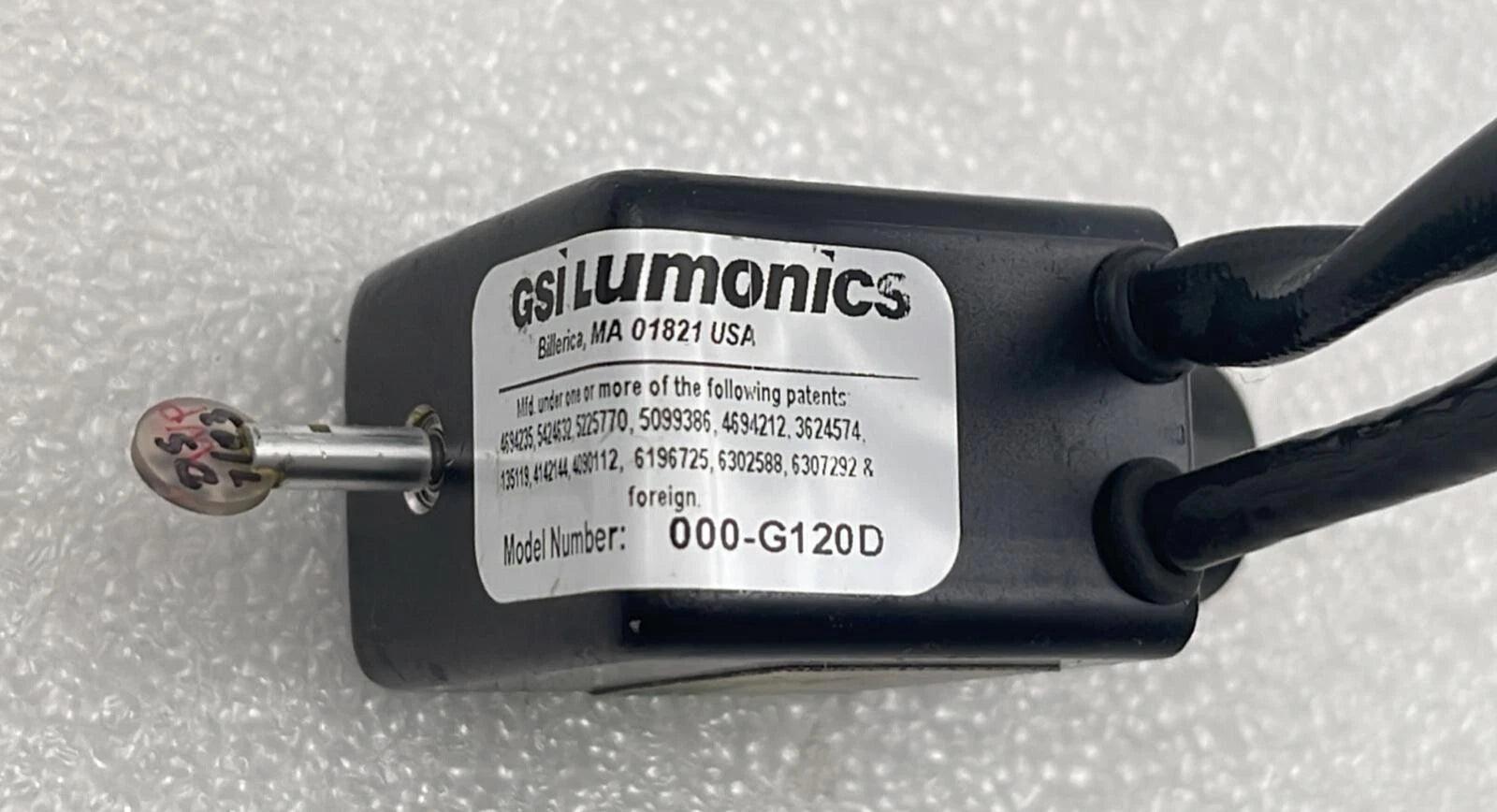 GSI Lumonics 000-G120D General Scanning G120D Laser scanning mirror system