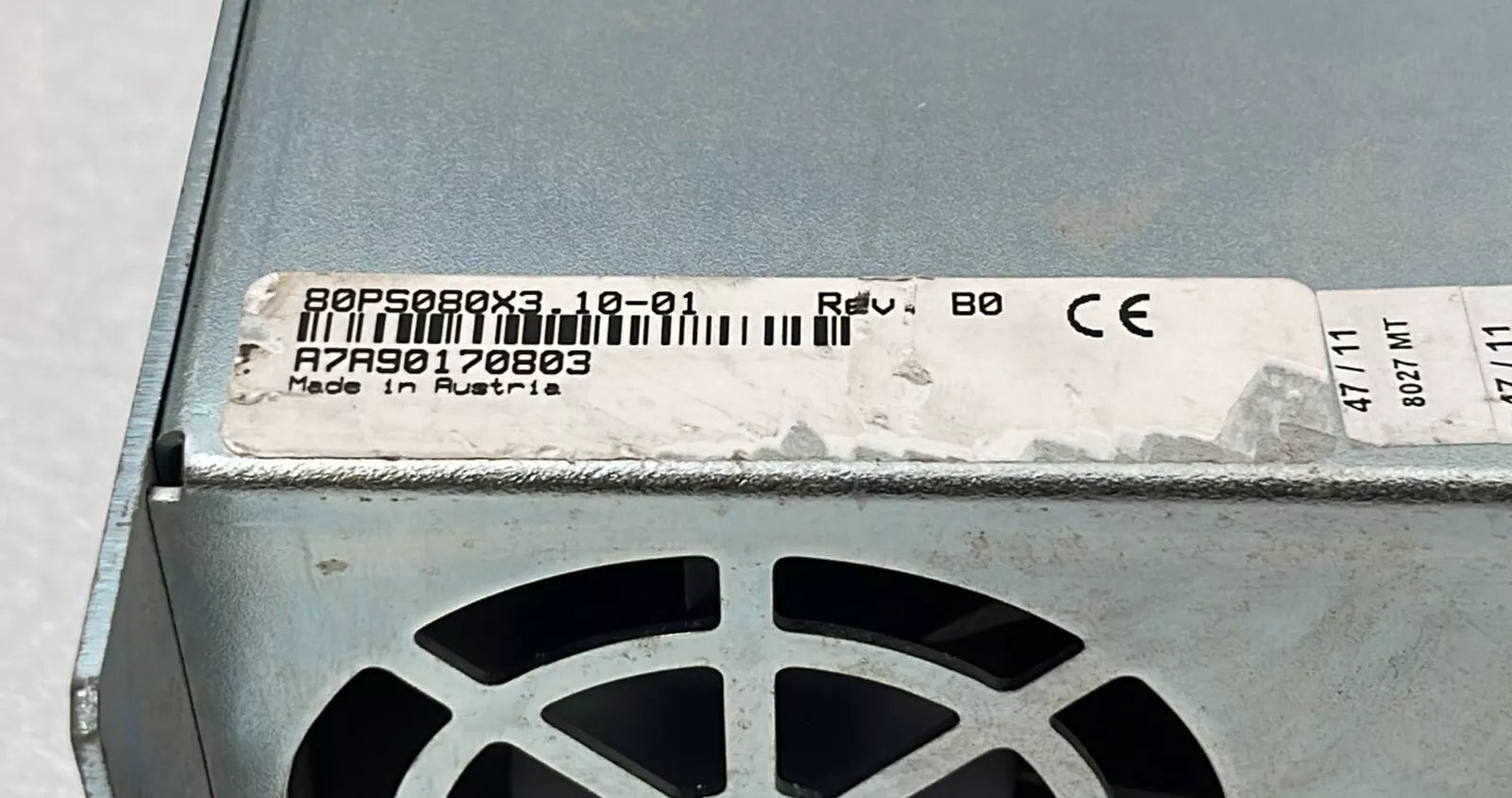 B&R Automation 80PS080X3.10-01 Power Supply Module