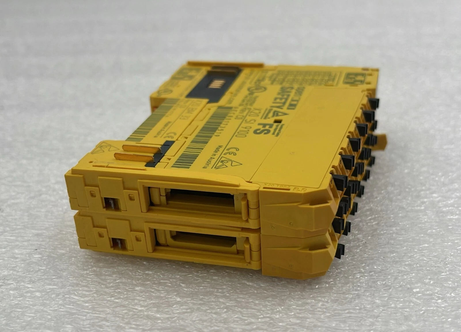 B&R Automation X20 SI 9100 Safety Digital Control Input Module W/ X20 BM 33