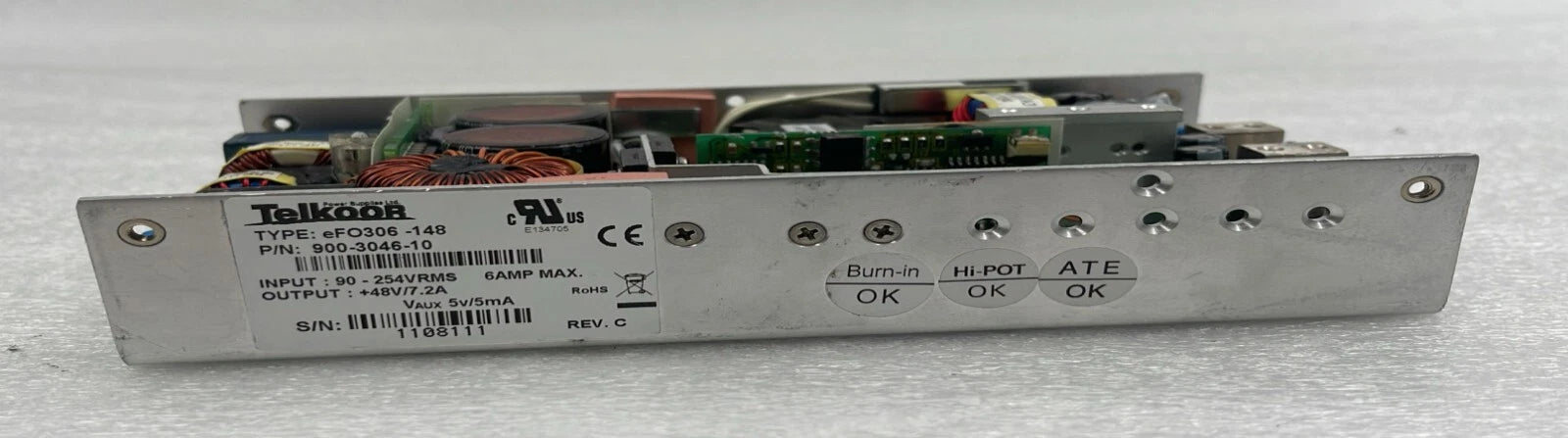 Telkoor eFO306-148 900-3046-10 Power Supply 900-3146-0000