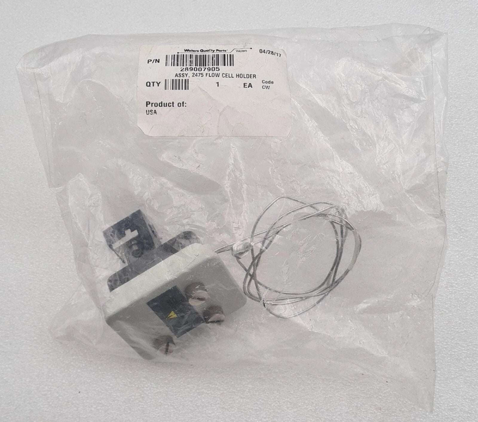 Waters Alliance 289007905 Assy 2475 Flow Cell Holder
