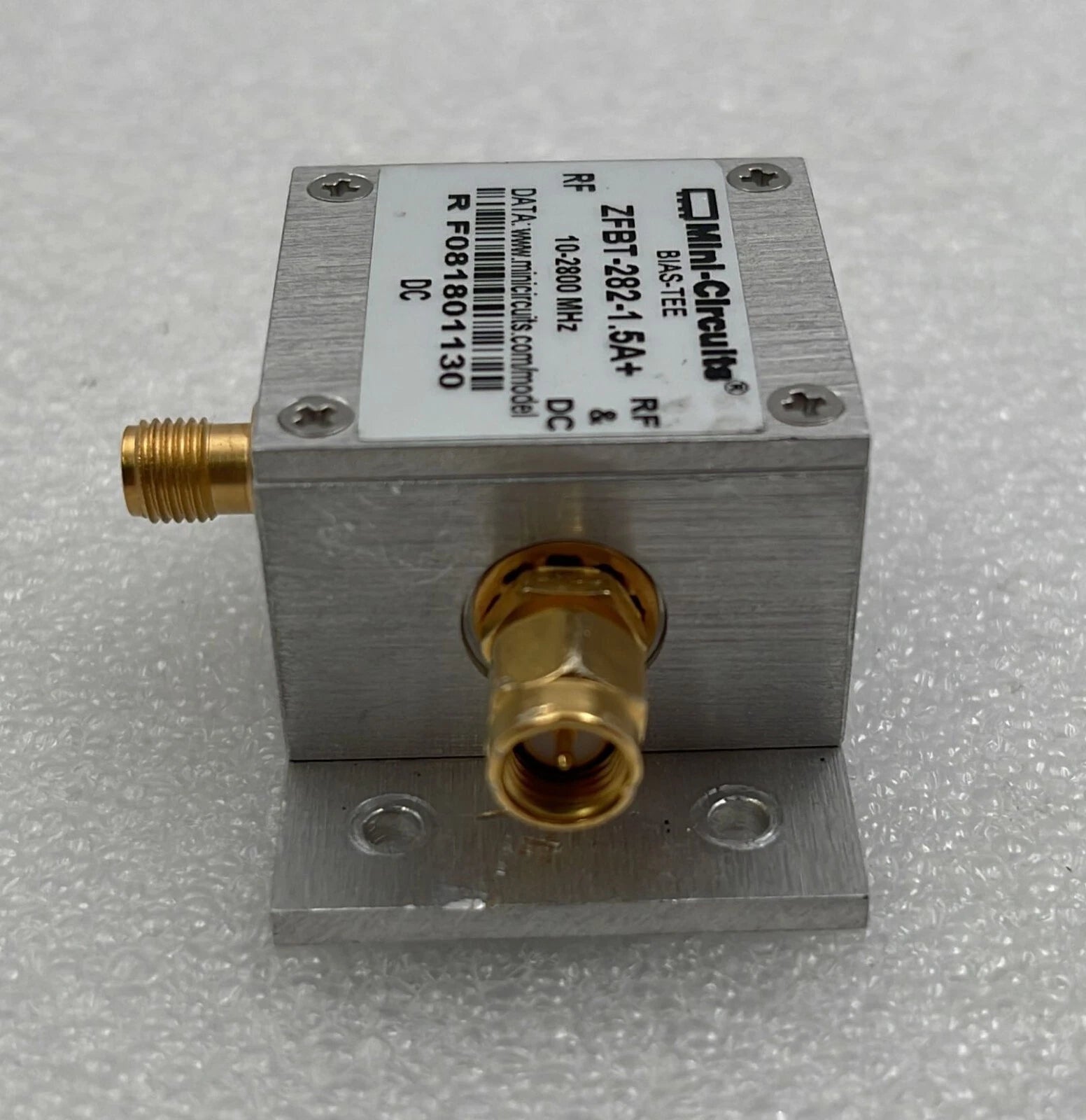 Mini-Circuits BIAS-TEE ZFBT-282-1.5A+ 10-2800 MHz Coaxial Switch