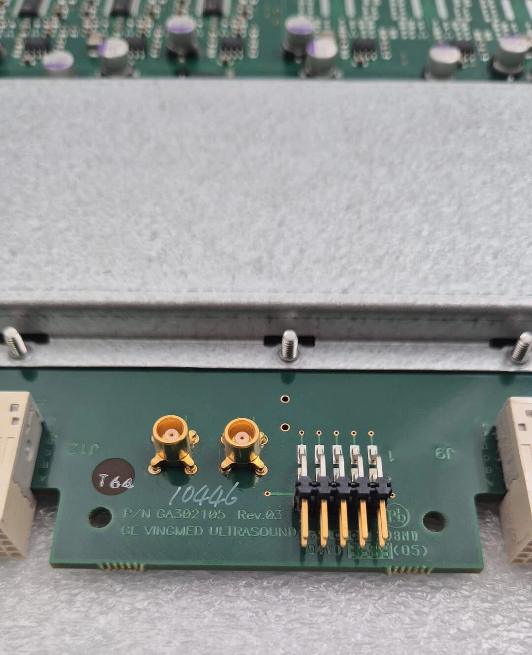 GE Healthcare Vivid E9 Ultrasound GRX64 GA200300-5 Board GA302105