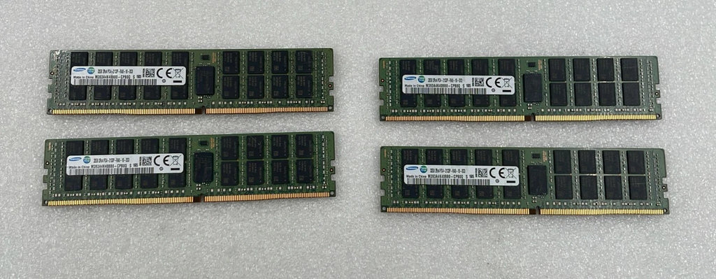 [LOT 4] Samsung 32GB 2Rx4 PC4-2133P M393A4K40BB0-CPB0Q DDR4 HP 752370-091 RAM