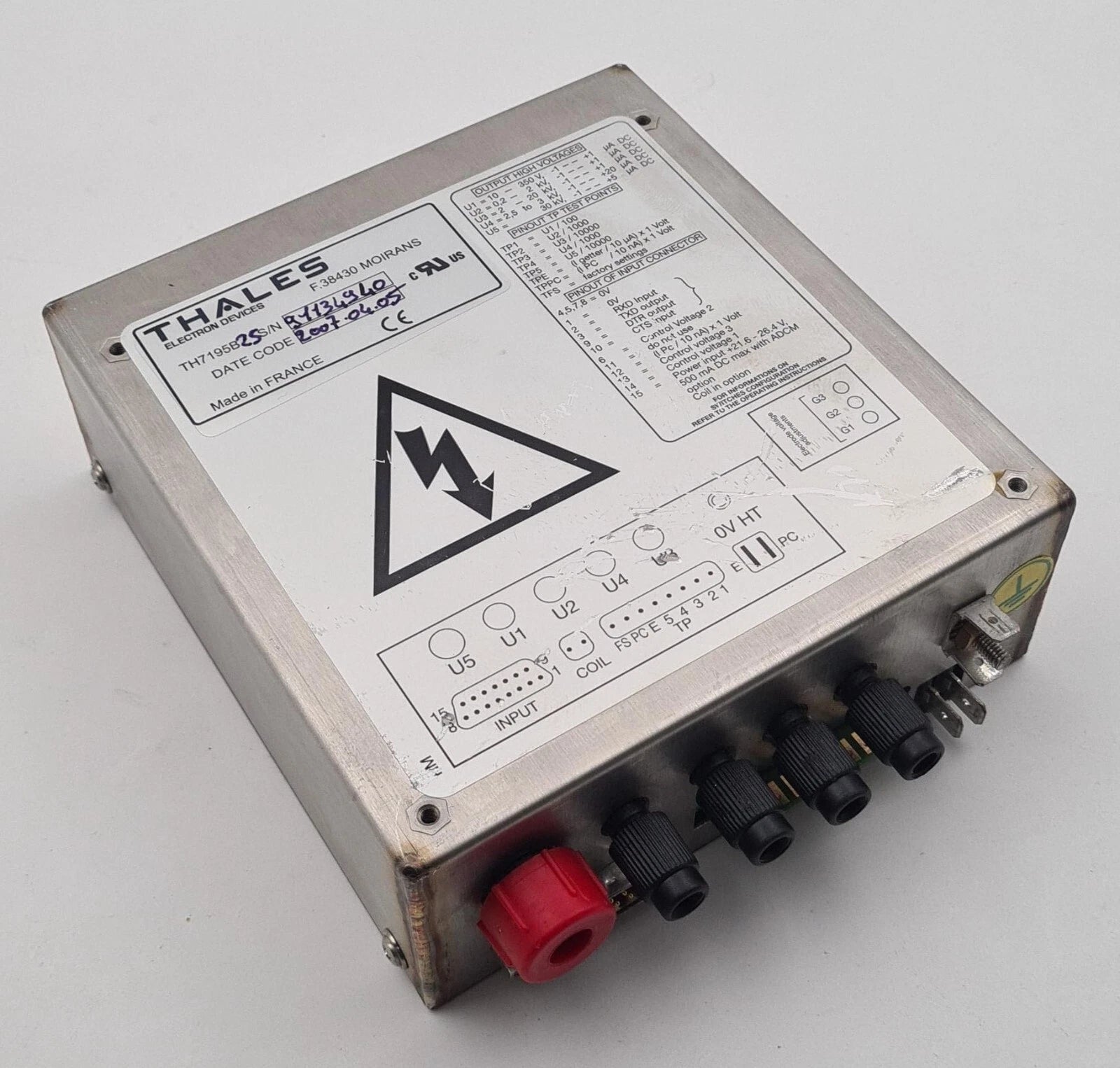 THALES TH7195B power module for InSight 2 C-ARM imaging system