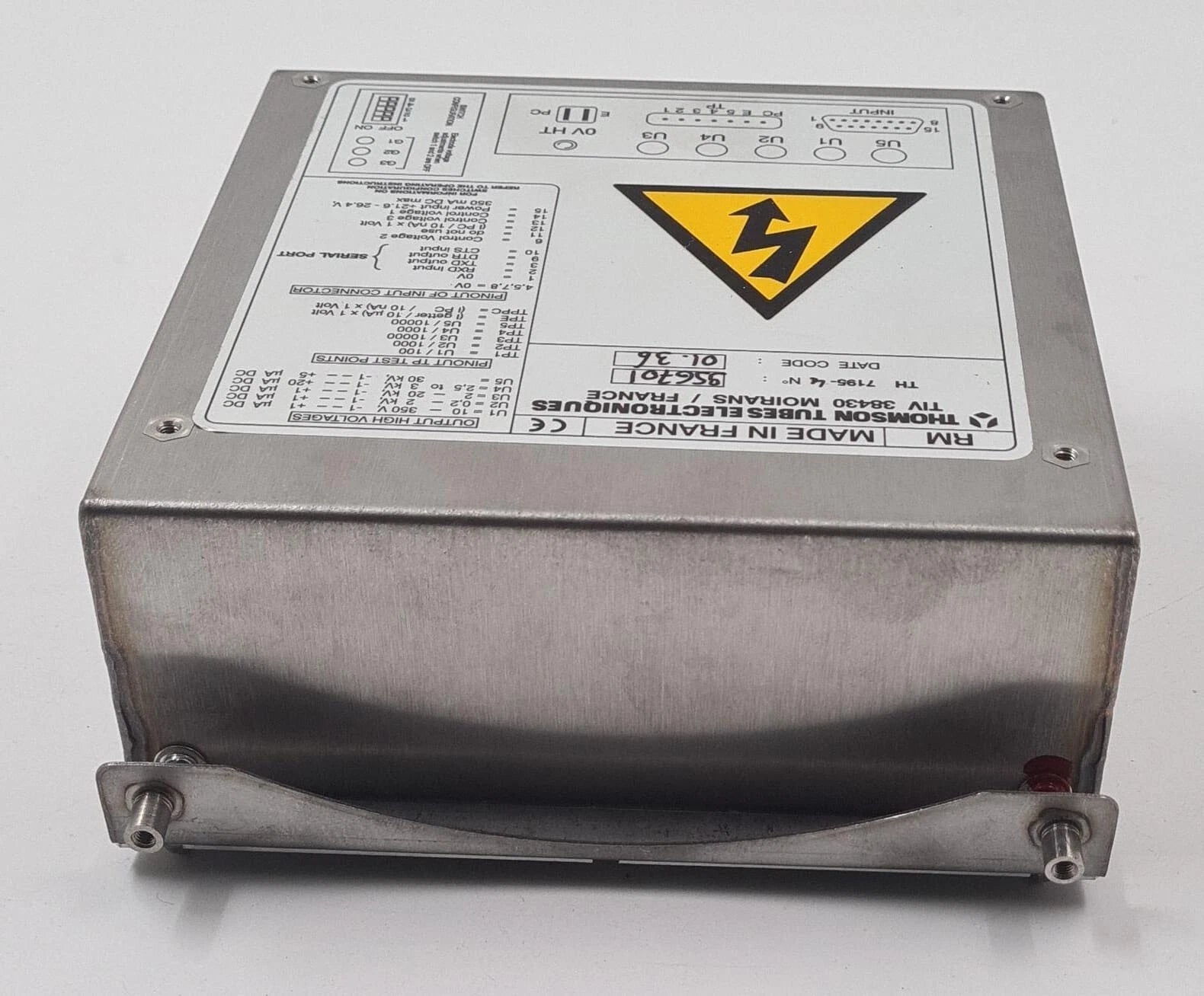 THOMSON TUBES TIV 38430 TH7195 HV Power Supply 9896 010 00962 PHILIPS BV C-Arm