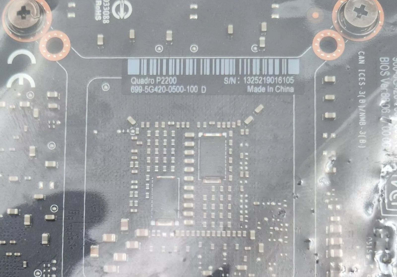 NVIDIA Quadro P2200 PG420 5GB GDDR5X PCIe professional graphics video card