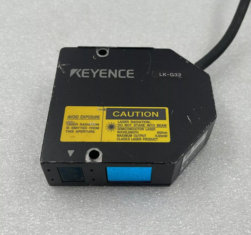 KEYENCE LK-G32 CCD Laser Displacement Transducer High Precision Sensor Head