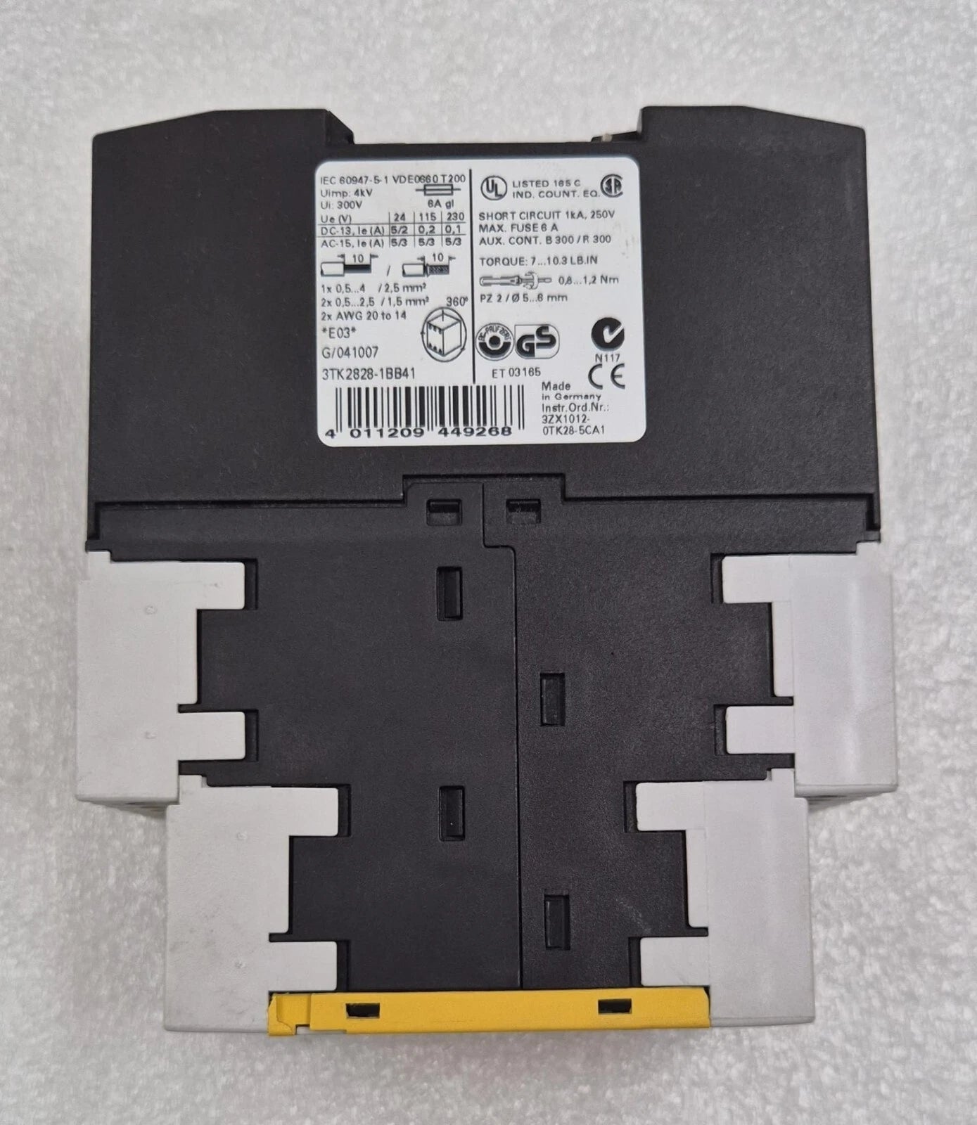 SIEMENS SIGUARD 3TK28 3TK2828-1BB41 24VDC *E03* Safety Relay