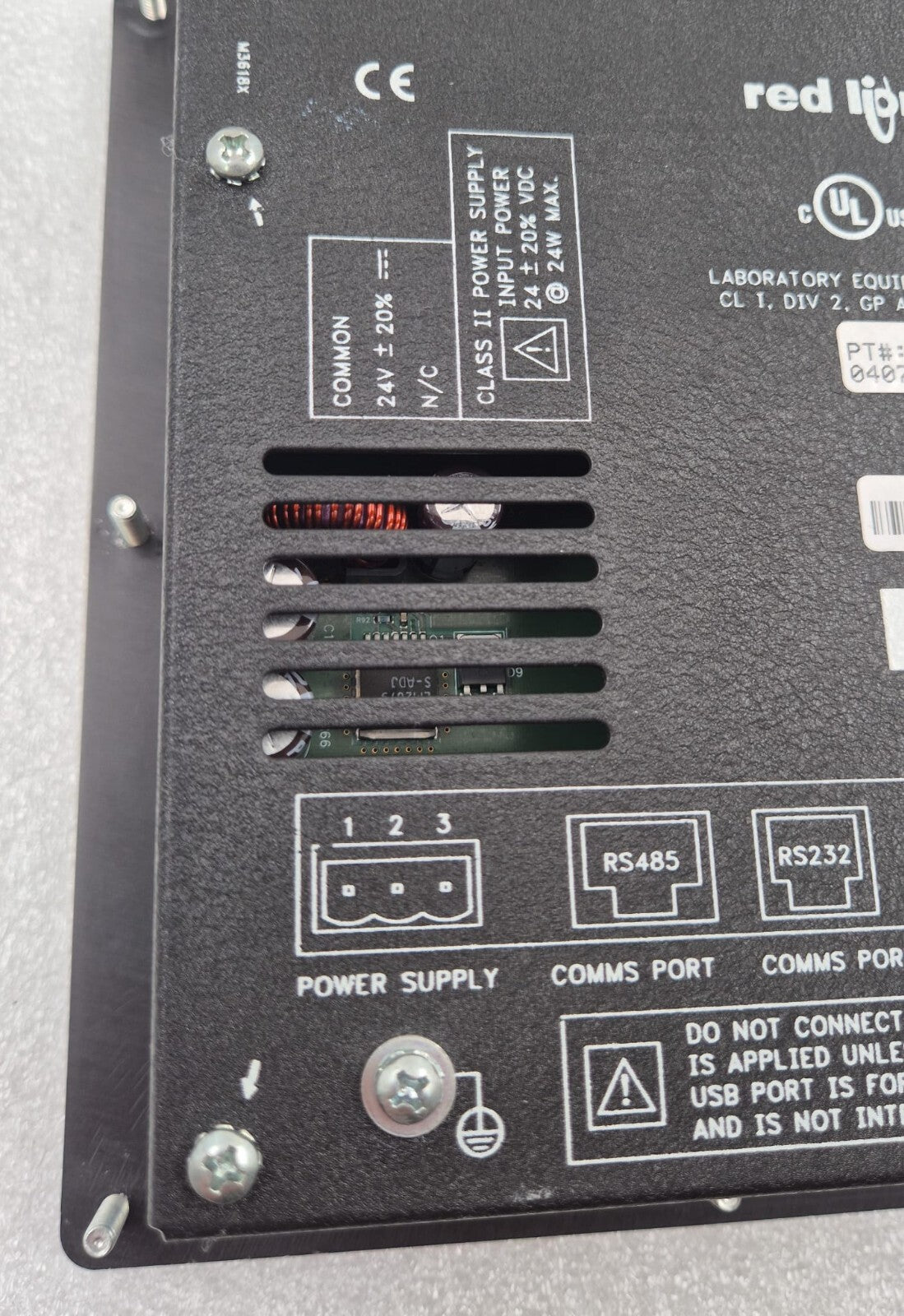 Red Lion Controls G308 G308C000 24VDC Operator Interface Panel Screen *AS-IS*