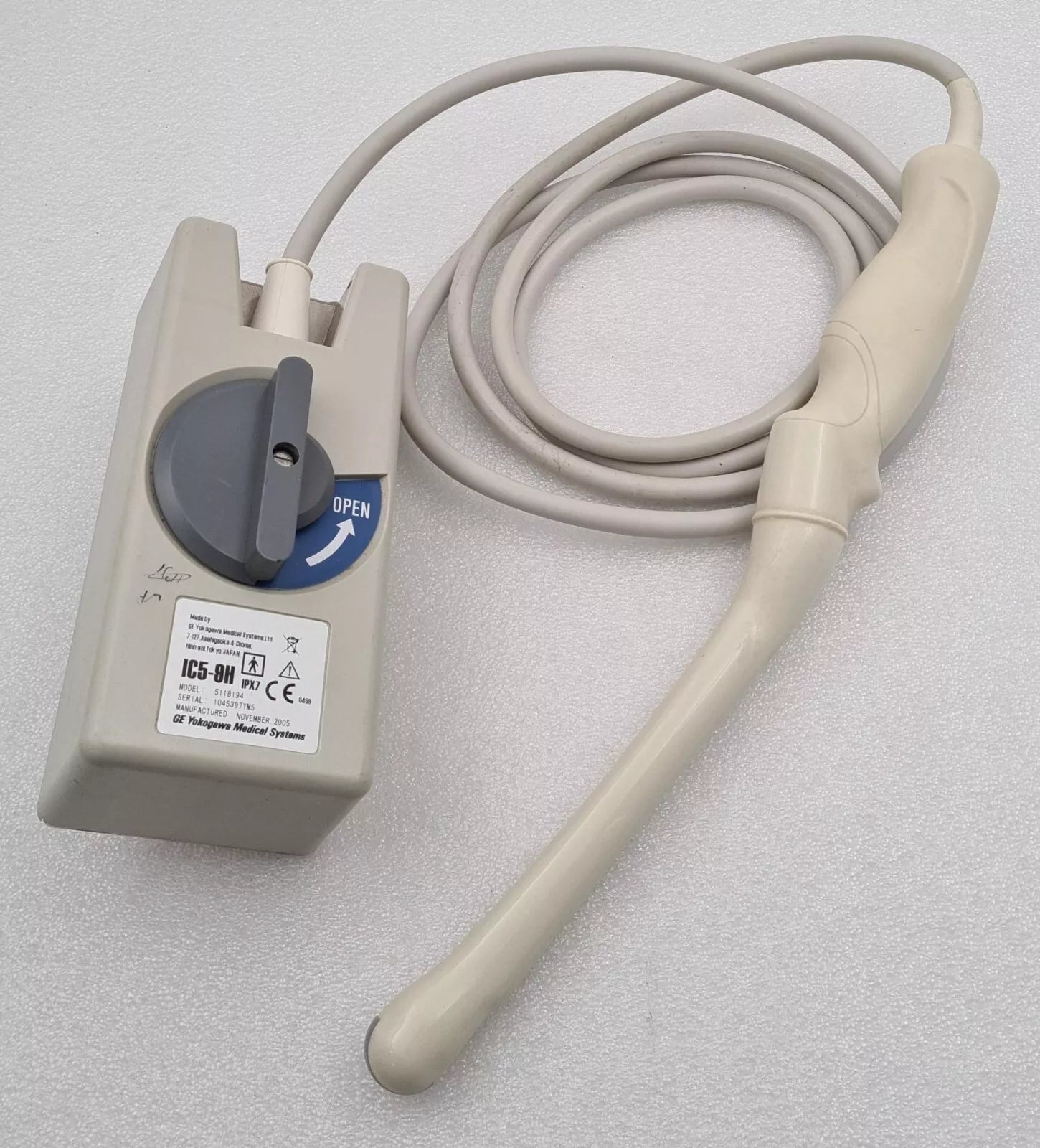 GE Medical IC5-9H 5118194 Transvaginal Ultrasound Transducer Probe