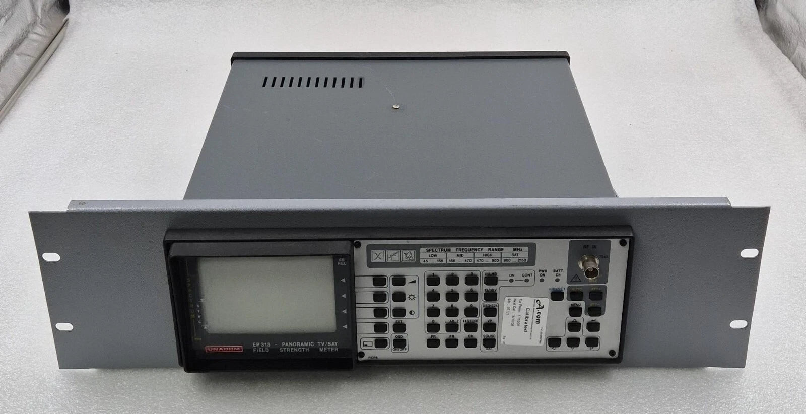 UNAOHM EP 313 PANORAMIC TV/SAT FIELD STRENGTH METER