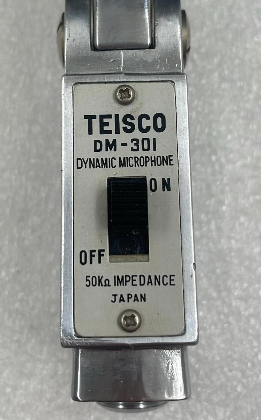 Vintage 1960's Teisco DM-301 Dynamic Microphone