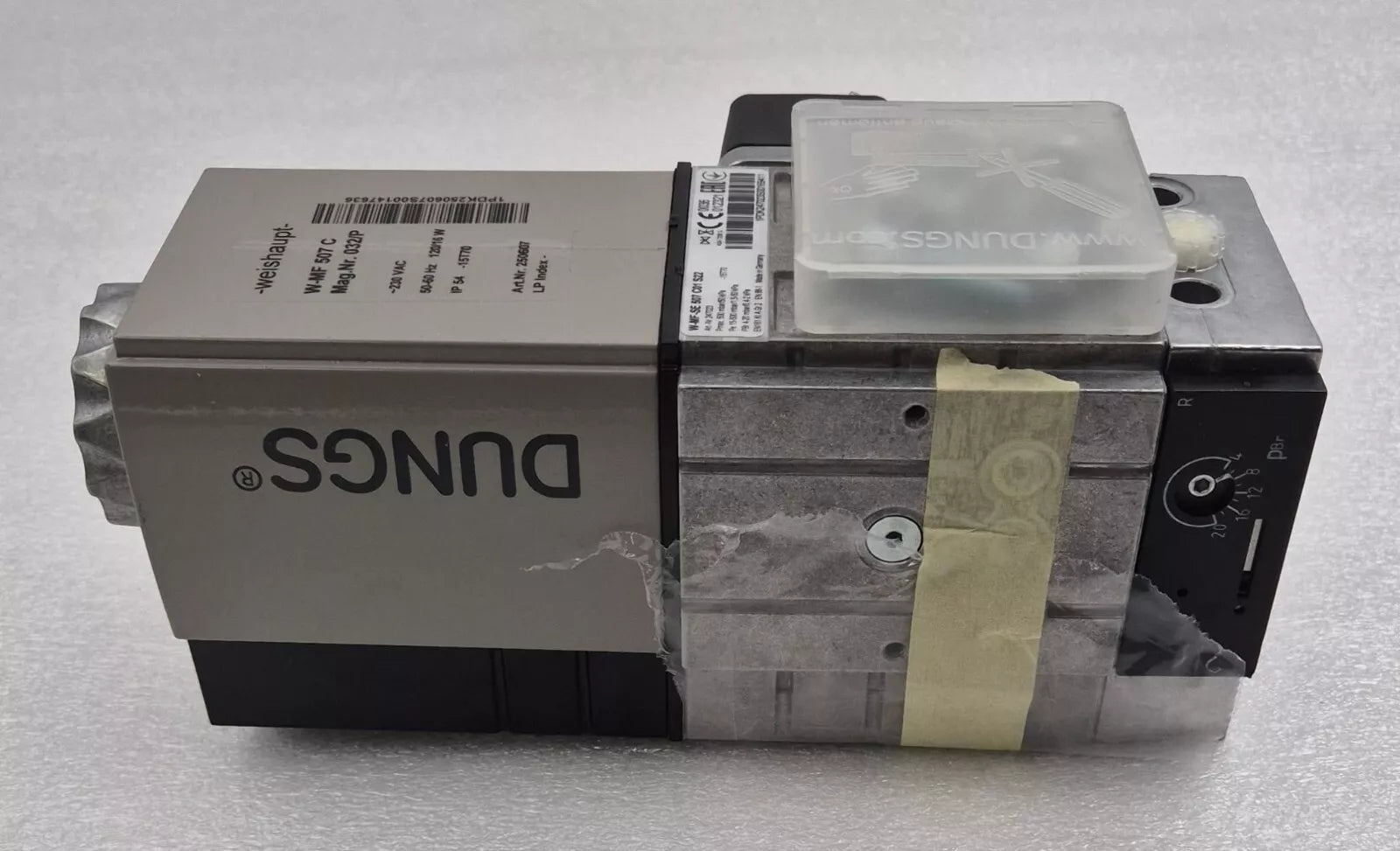 NEW - DUNGS Weishaupt W-MF-SE 507 C01 S22 247023 Solenoid Valve Manifold Burner
