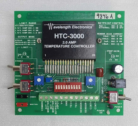 Wavelength HTC-3000 temperature controller evaluation board