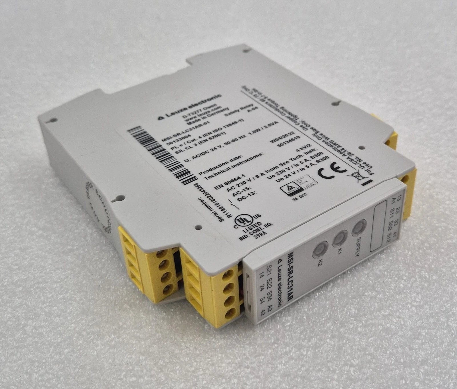 Leuze Electronic MSI-SR-LC31AR-01 50133004 Safety Relay 24V