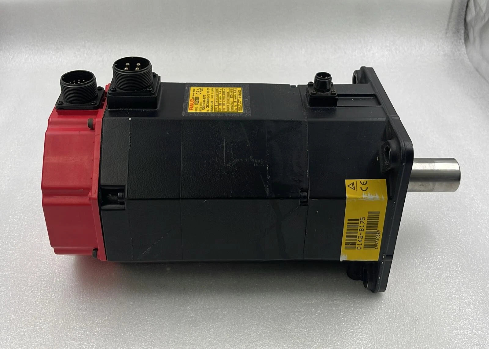 FANUC AC Servo Motor A12/2000 A06B-0142-B175 2.1kW 2000RPM 186V 3-Phase