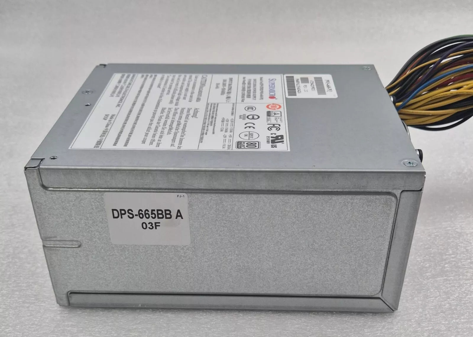 SUPERMICRO PWS-668-PQ 668W SWITCHING POWER SUPPLY 80 Plus Platinum 668 Watt